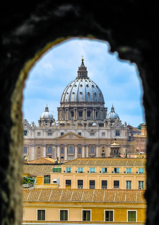 Iconic landmark in Rome