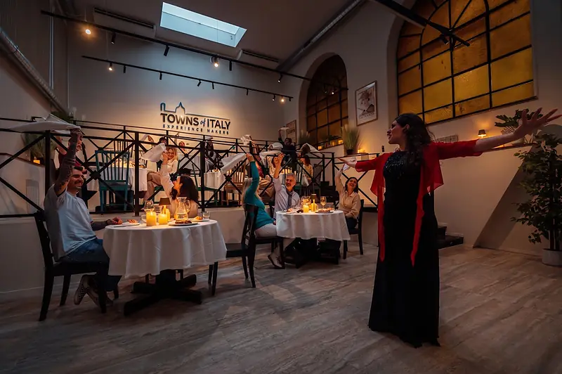 Live Italian Opera & Cooking Dinner Show in Rome