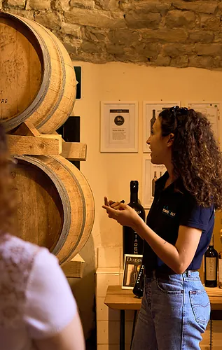 Inside the cellar