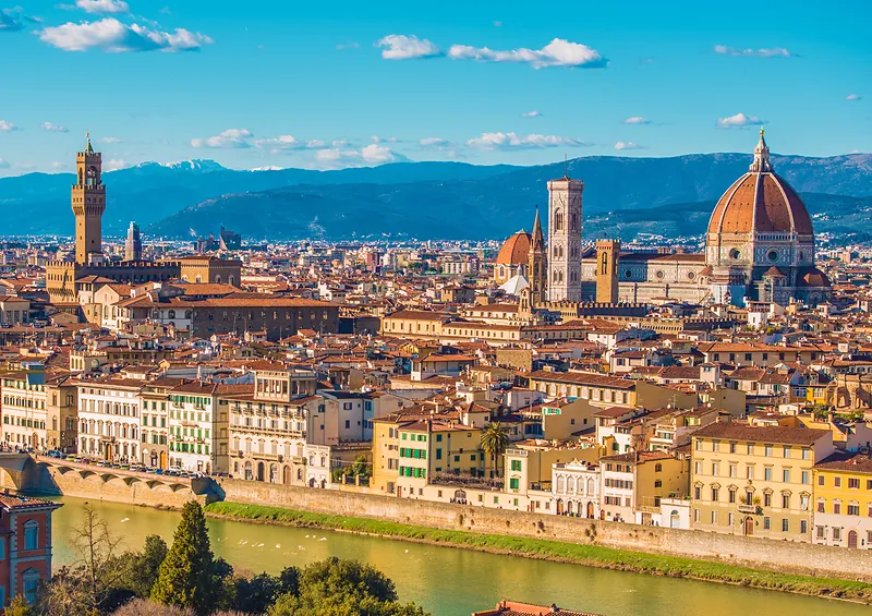 Full day Group tour of Florence with Accademia and Uffizi tickets