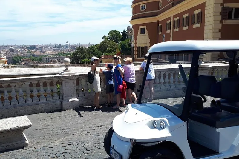 Rome City Center Private Golf Cart Tour