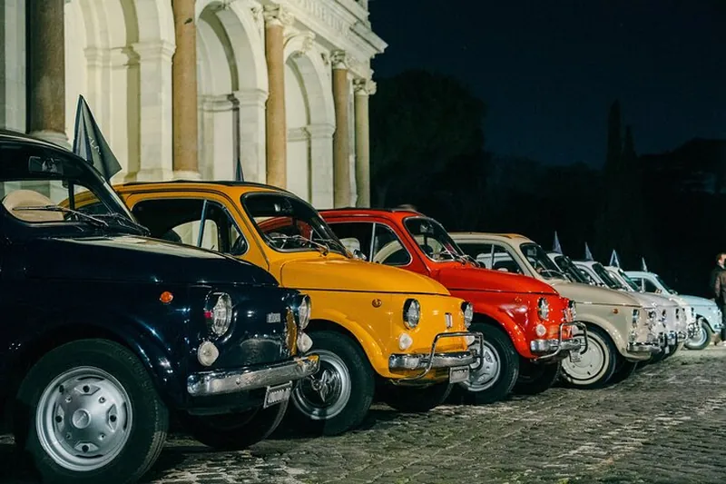 Fiat 500 Rome City Center Tour 