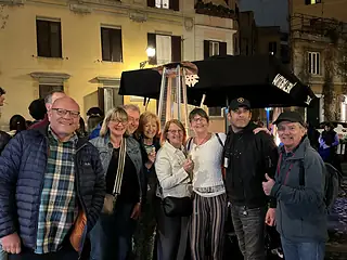 Rome Street Food Tour in Rione Monti Neighborhood