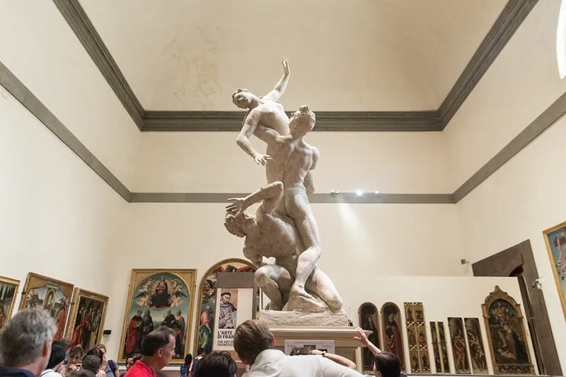 One hour with David at the Accademia Museum Florence