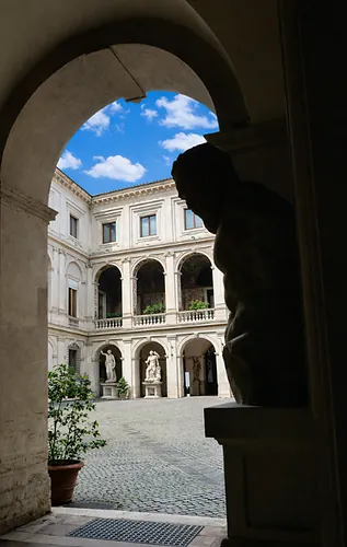 A Courtyard of Light and Silence