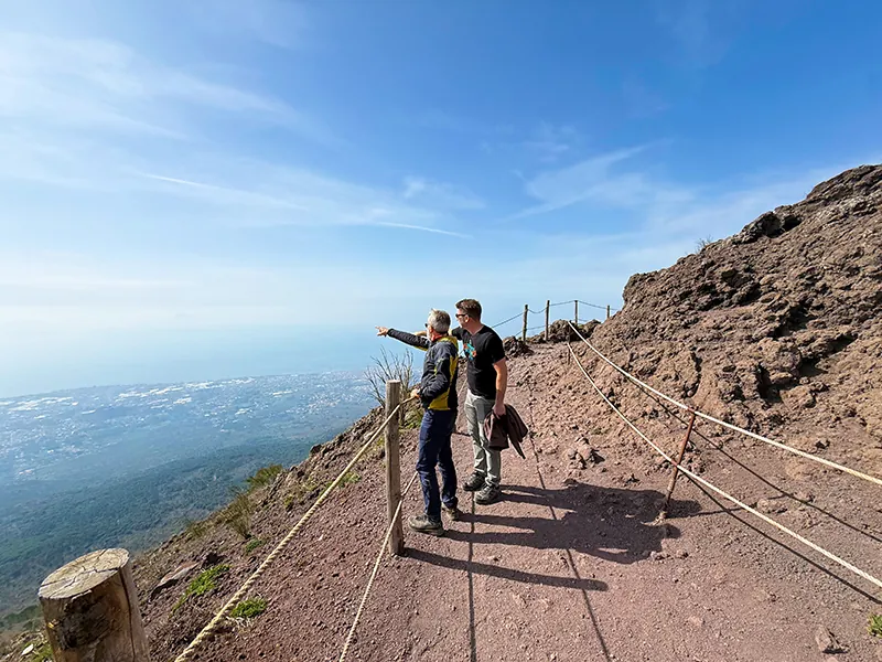 Pompeii & Vesuvius from Rome with Lunch