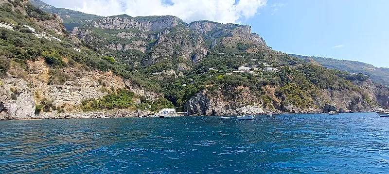 Amalfi Coast Private Boat Day Trip from Rome