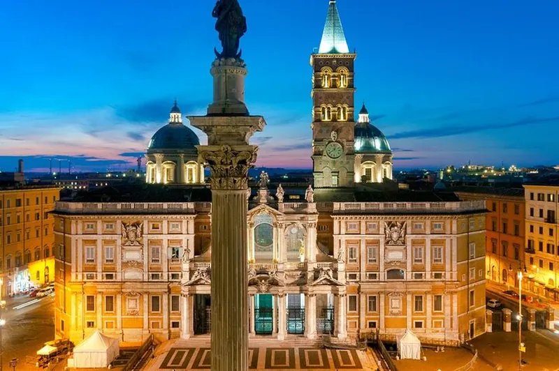 Rome Four Major Basilicas Private Golf Cart Tour