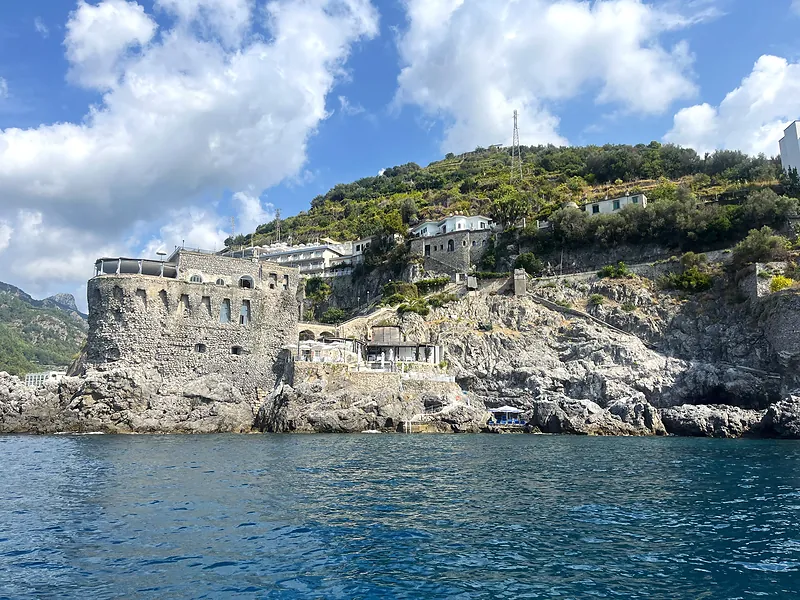 Amalfi Coast Private Boat Day Trip from Rome
