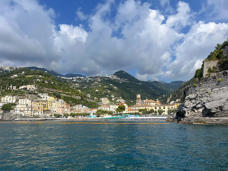 Amalfi Coast Private Boat Day Trip from Rome