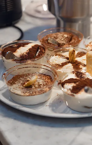Layers of tiramisù