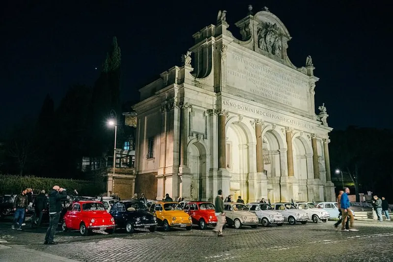 Fiat 500 Rome City Center Tour 