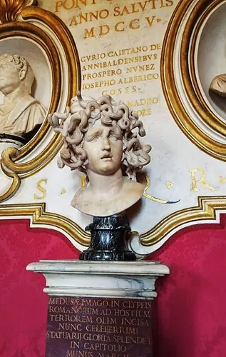 Medusa bust, Capitoline Museums