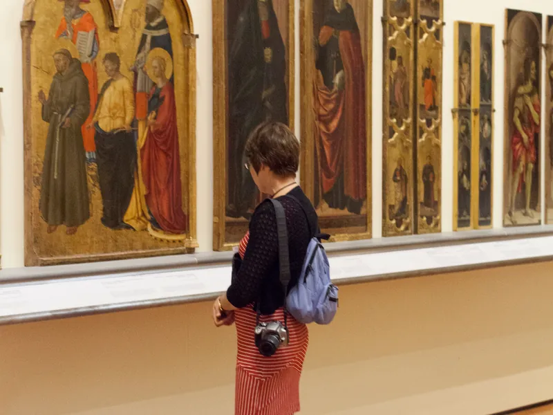 One hour with David at the Accademia Museum Florence