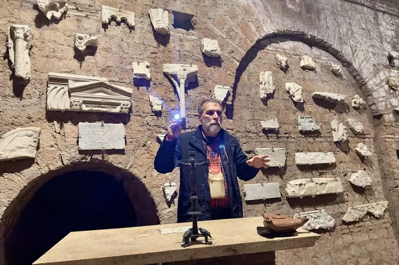 Appian Way and Catacombs Private Golf Cart Tour in Rome