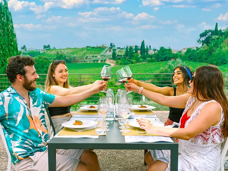 Florence Day Trip to Tuscany: Siena, San Gimignano & Winery Lunch