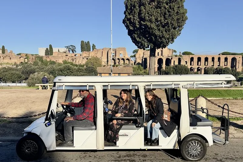 Appian Way and Catacombs Private Golf Cart Tour in Rome