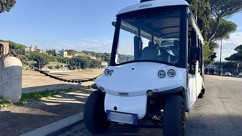Appian Way and Catacombs Private Golf Cart Tour in Rome