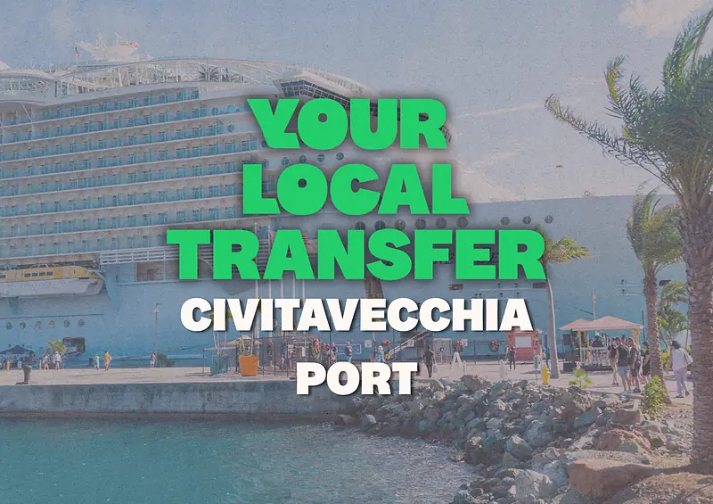 Transfer Civitavecchia Port to/from Rome City Centre or Airports