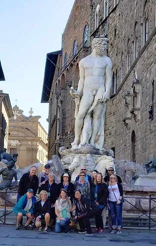 Florence, privately on foot