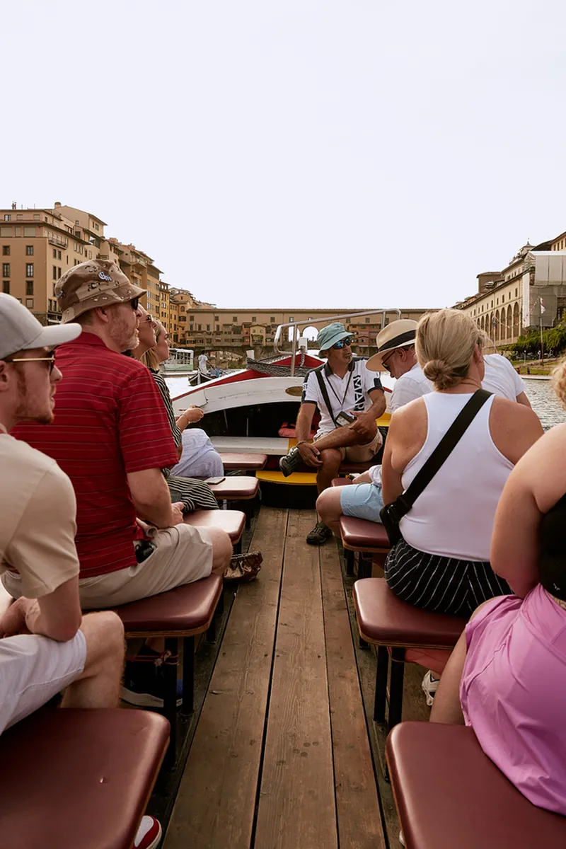 Florence River Cruise on a Traditional Barchetto