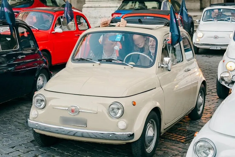 Fiat 500 Rome City Center Tour 