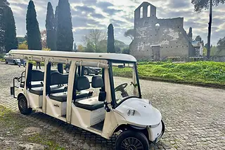 Appian Way and Catacombs Private Golf Cart Tour