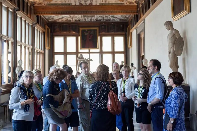 Full day Group tour of Florence with Accademia and Uffizi tickets