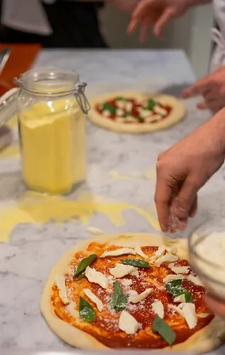 Hands in the dough
