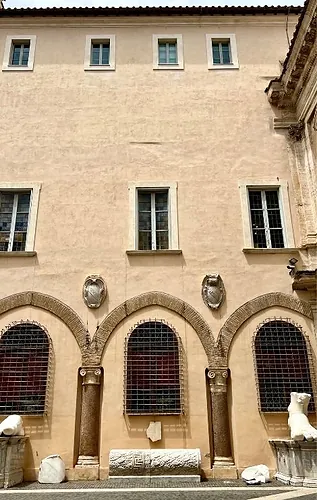 Capitoline Museums courtyard façade