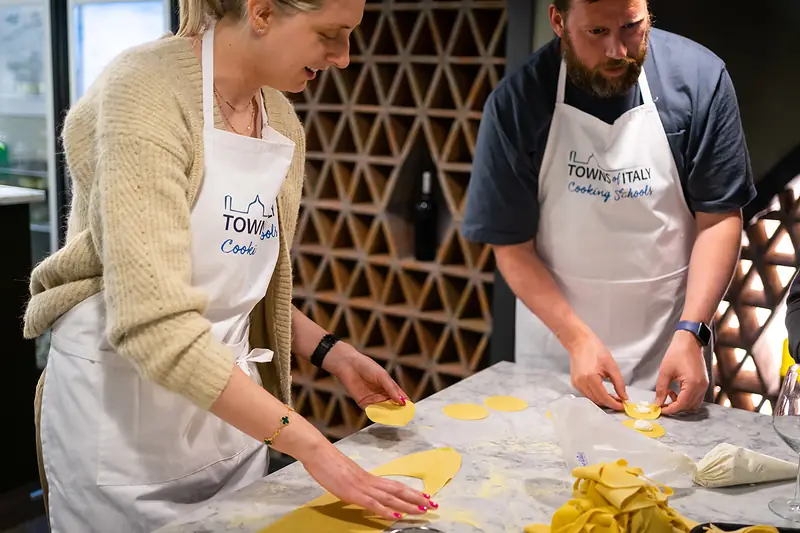 Pasta and gelato cooking class in the heart of Rome