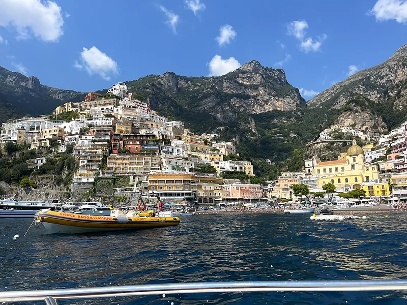 Amalfi Coast Private Boat Day Trip from Rome