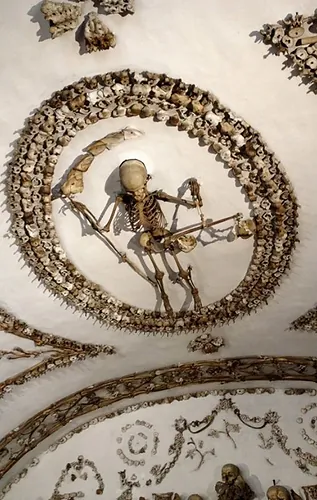 Skeleton and bones.