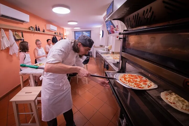Florence Cooking Class - Making Gelato & Authentic Pizza