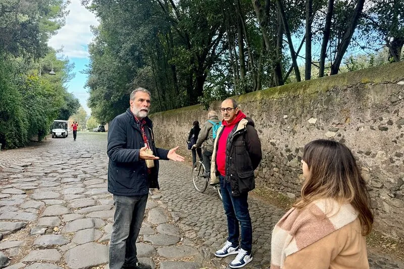 Appian Way and Catacombs Private Golf Cart Tour in Rome