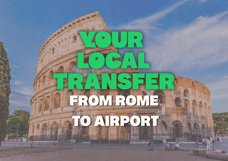 Transfer to Fiumicino/Ciampino Airport from Rome city center 