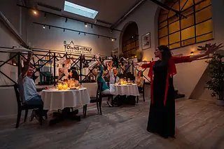 Live Italian Opera & Cooking Dinner Show in Rome