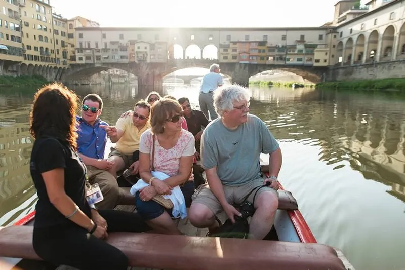 Florence River Cruise on a Traditional Barchetto