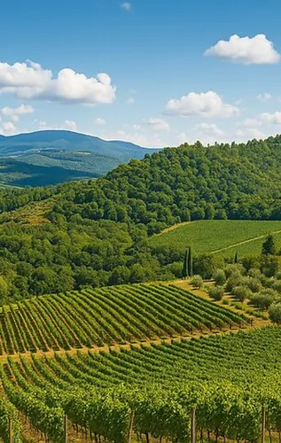 Into the Chianti Hills
