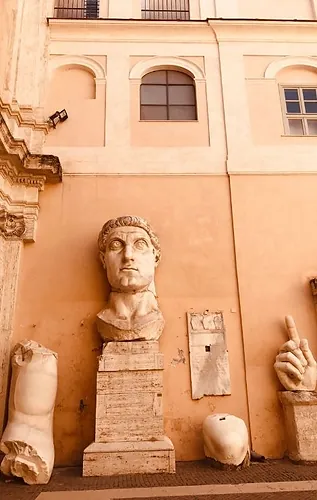 Colossal Head of Constantine.