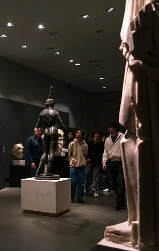 Among Bronze and Marble