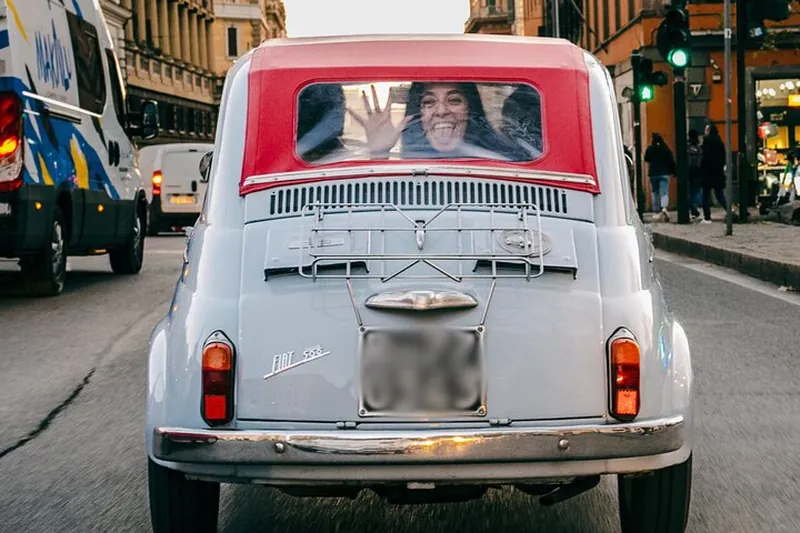 Fiat 500 Rome City Center Tour 