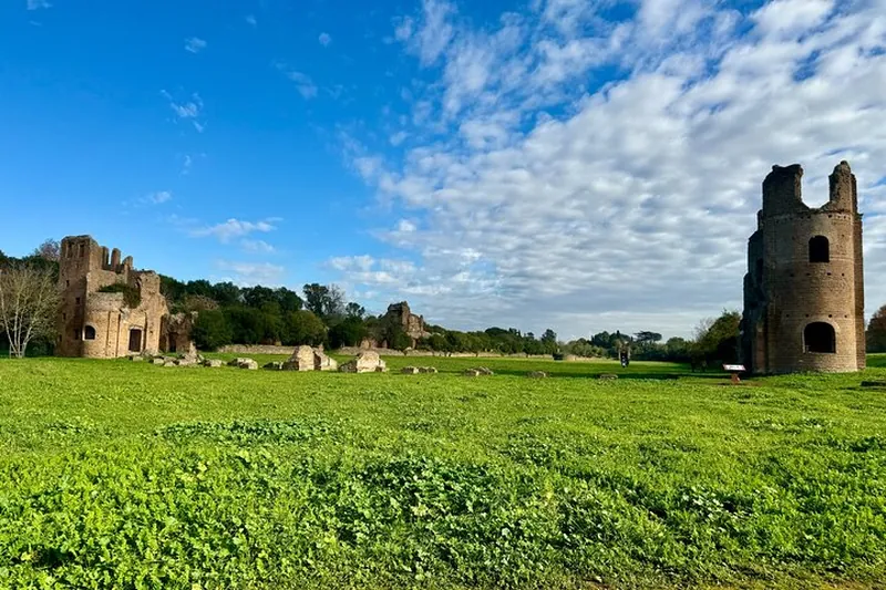 Appian Way and Catacombs Private Golf Cart Tour in Rome