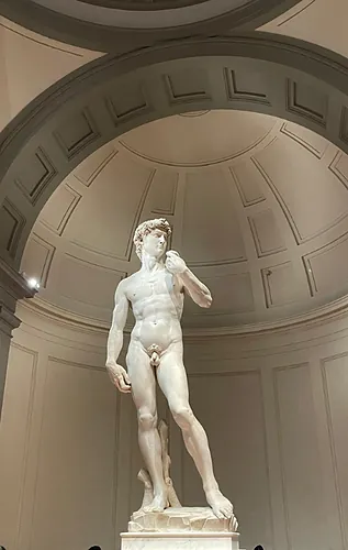 Face to face with David