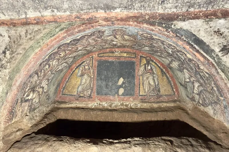 Appian Way and Catacombs Private Golf Cart Tour in Rome