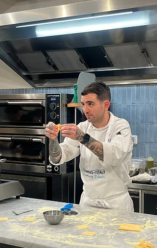 Fresh pasta, made by hand