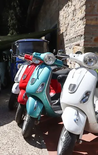 The freedom of a Vespa ride