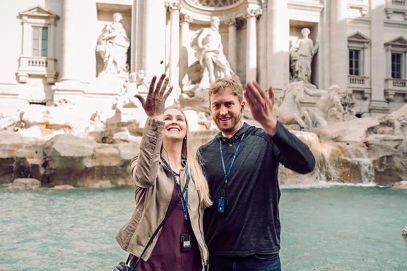 Small group walking tour of Rome with Pantheon guided visit