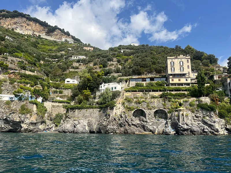 Amalfi Coast Private Boat Day Trip from Rome