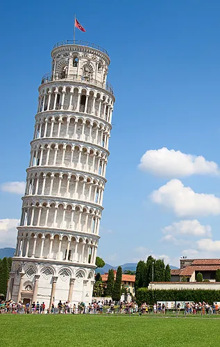 Marble finale in Pisa